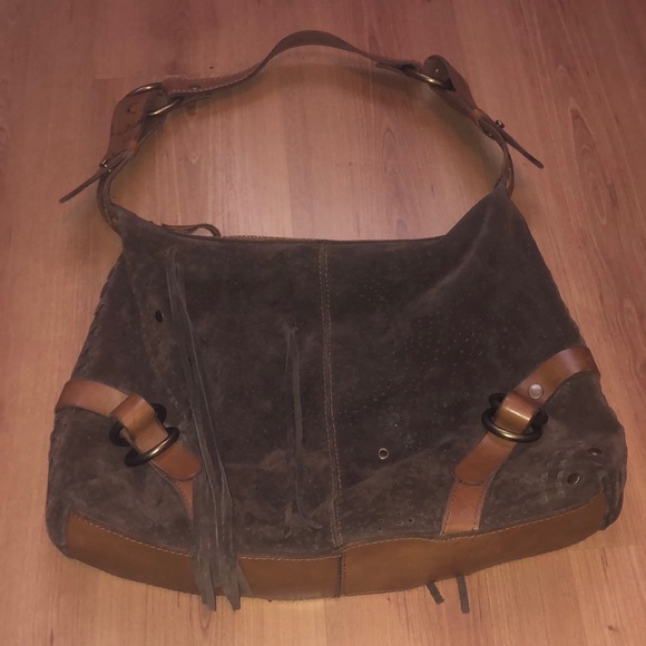 Lucky Brand Fringe Shoulder Bag - Picture 2 of 10